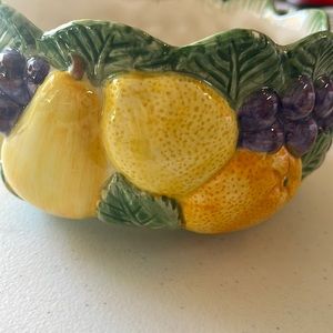 Fitz and Floyd Fruit Bowl. NEW